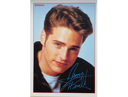 Jason Priestley Музыкальные открытки, Original Music Card, винтажные почтовые открытки, Intpressshop