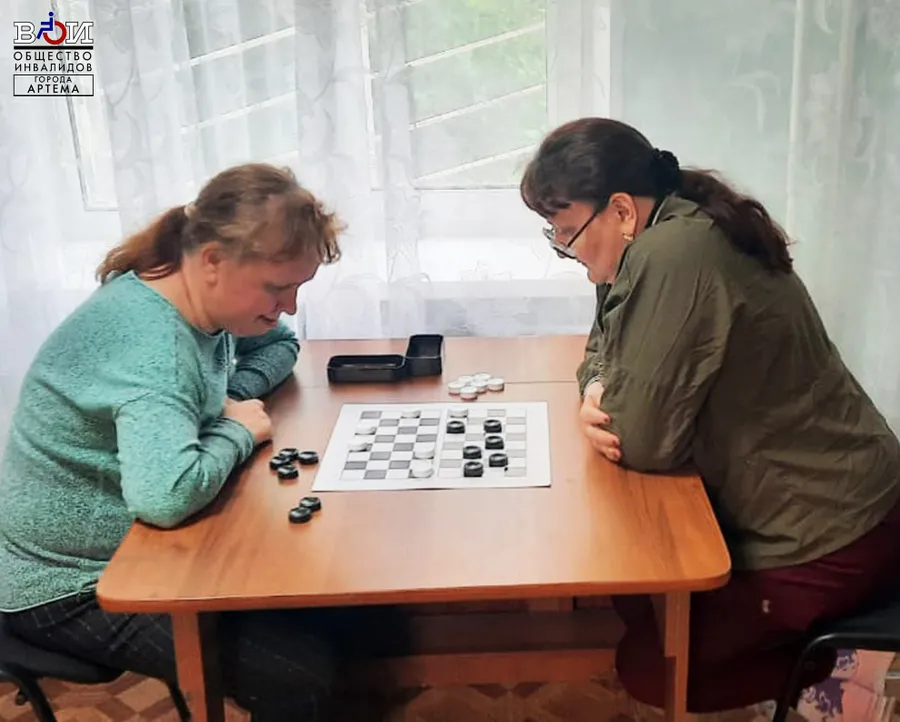 Спортивные соревнования в обществе инвалидов г. Артема 14.06.2024