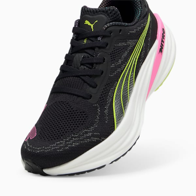 Puma Magnify Nitro 2 Black Lime Pink