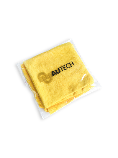 PROFI-MICROFASERTUCH Микрофибра салфетка 40*40 см, желтая,уп-ка 2 шт, без оверлока, 280гр Au-245