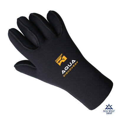 Перчатки неопреновые 7мм AquaDiscovery Power Grip плюш, р.М