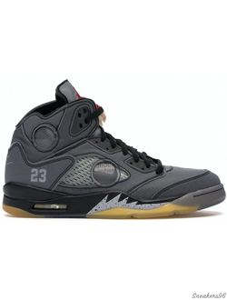 Nike Air Jordan 5 Retro 23 Grande Vendita x Off-White Мужские (41-45)