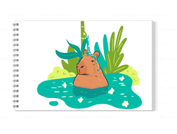 Альбом для рисования Капибара, Kapibara-san №9