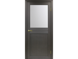 Межкомнатная дверь "Турин-520.211" венге (стекло сатинато)