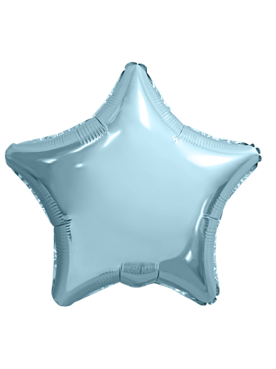 Звезда голубая 45см