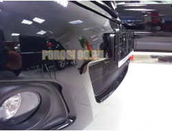 Защита радиатора Nissan Teana 2008-2013 black