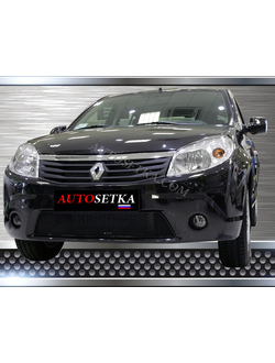 Premium защита радиатора для Renault Sandero (2010-2014)