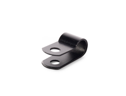 Скоба пластиковая СНК 6 (черн) (100шт) Р-образная