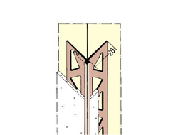 Профиль угловой внешний с острым углом-квадратиком в 2 мм 260 см Protektor Артикул: 3790