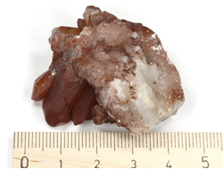 Кварц с гематитом, Китай (42*32*23 мм, 28 г) №27226