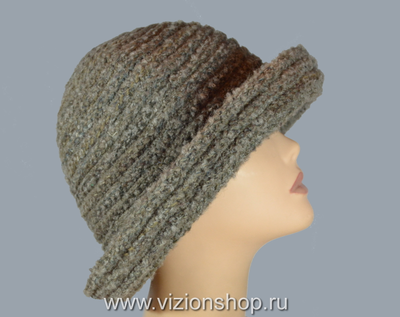 Итальянская шляпа зимняя вязаная Визио зима 2020 фото