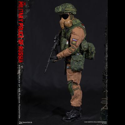 Боец военной полиции ВС РФ в Сирии - Коллекционная ФИГУРКА 1/6 Armed Forces of the Russian Federation - RUSSIAN MILITARY POLICE (78086) - DAMTOYS