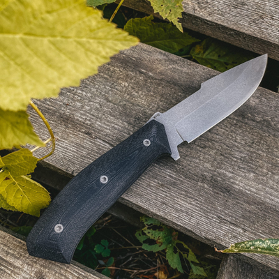 нож Егерь сталь К110, рукоять G10, цвет черный