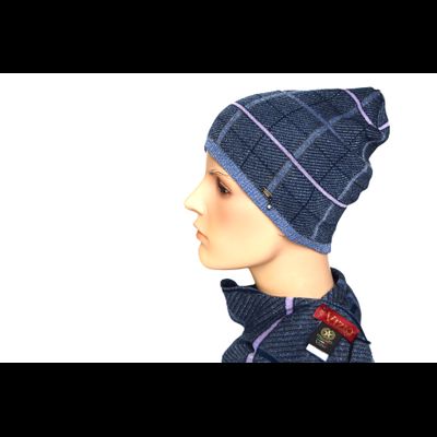 Шапка Vizio Италия 1209 CY синяя весна осень