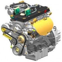 Двигатель 40911 на УАЗ грузового ряда с ГУР, АИ-92, Евро-4 под 5-ти ст. КПП 40911.1000400 40911.1000400-50