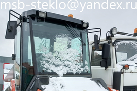 Замена правого лобового стекла HAMM HD 90