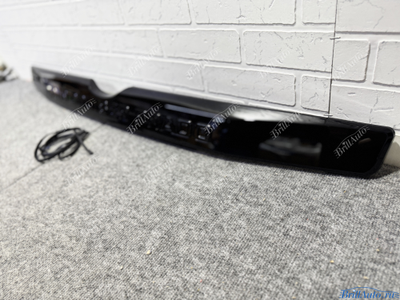 Накладка багажника Toyota Land Cruiser Prado 13-17 черная