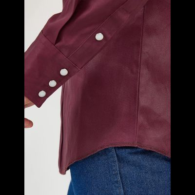 Рубашка Wrangler® Cowboy Cut® Work Shirt Firm Finish