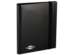 Альбом для карт "Blackfire" c 20 встроенными листами 2х2 - Flexible Black