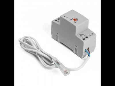 Feron фотореле на DIN-рейку (датчик освещенности) SEN28 25А 3000W с выносным датчиком, белый 41817