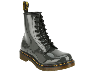 Doc martens boots grey best sale