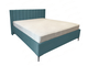 Кровать сине-зеленая, кровать в морском стиле