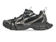Balenciaga 3XL Worn-Out Black Silver