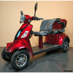 Электроскутер четырехколесный двухместный Syccyba 4rike X2