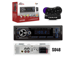 Автомагнитола CarLive LD1060 LED.2USB.BT.TF.FM.ISO.2RCA.Remote