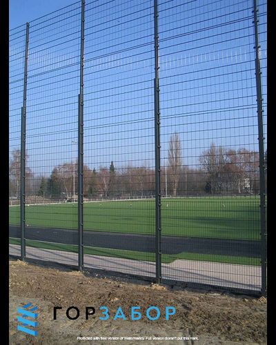 2D ограждение из прутка 6/5/6мм в полимерном покрытии