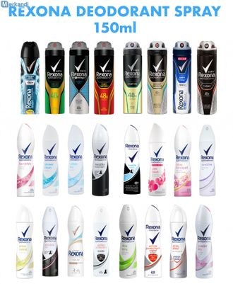 Rexona Deodorant Spray 150 ml. საბითუმო და საცალო