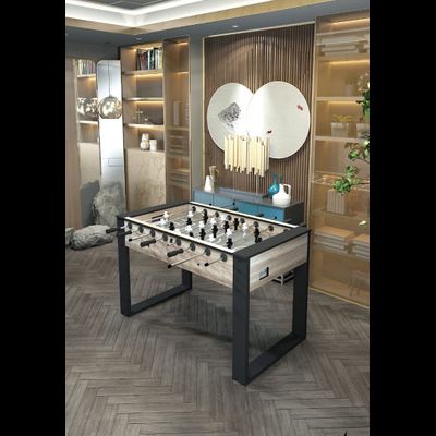 Настольный футбол (кикер) «Pride» (140х77х88, беленый дуб)