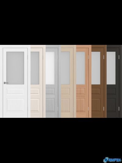 Межкомнатная царговая дверь экошпон Оптима Порте Тоскана 631.211 купить в Челябинске | КВИРТЕК