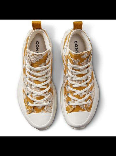 Кеды Converse Run Star Hike Festival Broderie High Top Goldtone