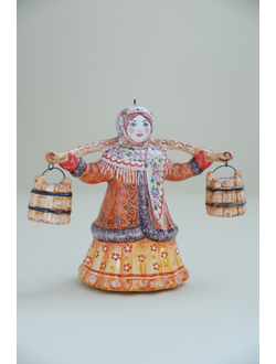 Баба с ведрами