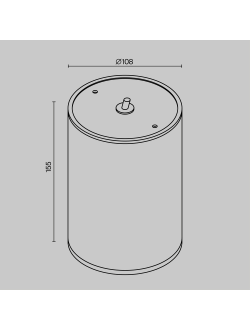 Потолочный светильник Bar, O306CL-L12GF