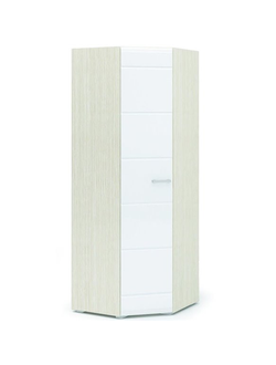 Симба шкаф угловой Белфорт/Белый глянец