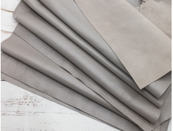 Кожа натуральная (овчина) А4 цвет капучино перламутровый