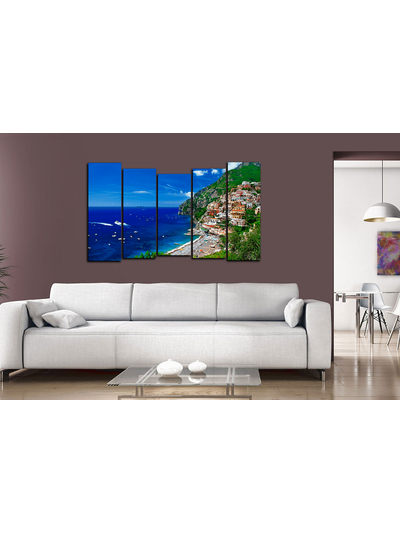 Модульная картина "Райский курорт"