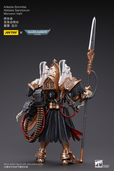 Морвенн Вал, аббатиса Сестер Битвы (Warhammer 40k) - КОЛЛЕКЦИОННАЯ ФИГУРКА 1/18 Adepta Sororitas Abbess Sanctorum Morvenn Vahl (JT8872) - JOYTOY