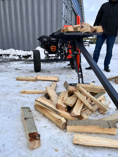 Дровокол "Захарыч"гидравлический бензиновый 9т, от