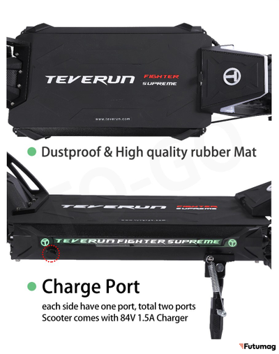 ЭЛЕКТРОСАМОКАТ DUALTRON Teverun Blade Fighter Supreme