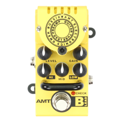 AMT Bricks B-Lead - одноканальный ламповый гитарный преамп (эмуляция Bogner) [без БП]