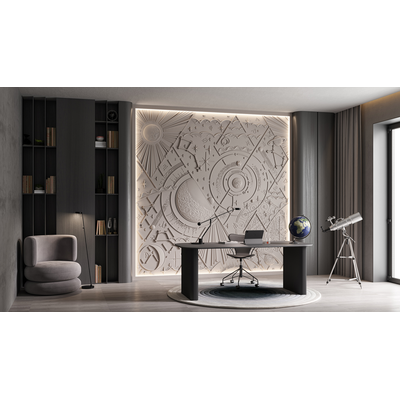 Панно гипсовое KASSIOPEA артикул SPN8