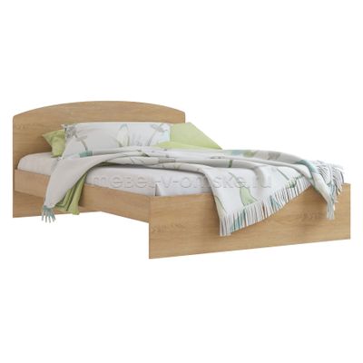 ОМ317 Кровать &quot;Ирина-2&quot;. Размер: 1446х831х2032. Спальная зона: 1400х2000.