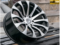 Комплект дисков R20 9,0J ET+15 6*139,7 Venerdi Cosmic Черный с полированными лучами (R629)