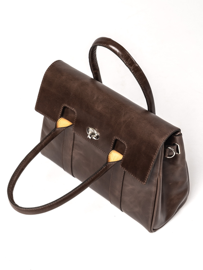 Деловая сумка Valenza Premium brown (арт. 5076-52)