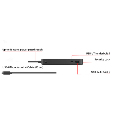 Док-станция Microsoft Surface Thunderbolt 4 Dock