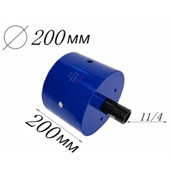 коронка диаметр 200 мм глубина 200 мм