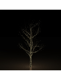 праздник Дерево с гирляндой 10